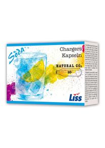 ich-zapfe CO2 patronen, capsules CO2, 8 g, 10 stuks