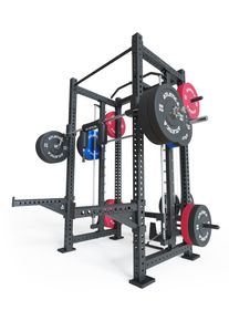 R8 SPECTRE Power Rack | Mellem model inklusive Latzug - Weight Stack (Steckgewichte)
