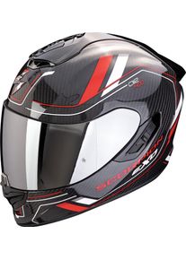 Scorpion EXO-1400 Evo Air II Carbon Mirage, full face helmet , color: Black/Red/White , size: XL
