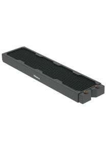 Barrow Dabel-40a 480mm Quad Fan Radiator with 40mm Depth - Black