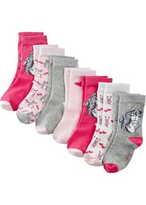 bonprix Gyermek zokni (7 pár) bio-pamuttal szürke 23-26