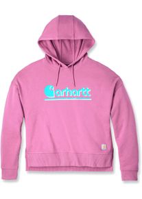 Carhartt Fiber Series, hoodie women , color: Pink/Blue , size: XS