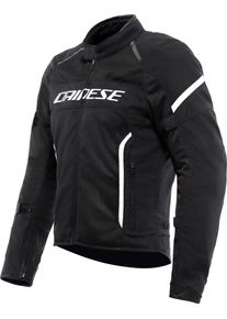 Dainese Air Frame 3, stoffen jas , kleur: Zwart/Wit , maat: 46