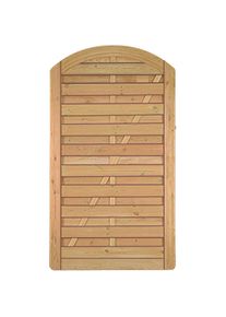 TETZNER & JENTZSCH Portail en arc T&J Avantgarde pour clôture à lamelles en bois à prix bas