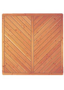 TETZNER & JENTZSCH Clôture pare-vue T&J CLASSICO droite clôture en madriers à prix bas