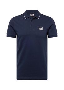 EA7 Emporio Armani Heren Shirt 'Core Identity' navy / wit S