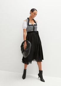 bonprix Dámska Dirndl kroj so zásterou (2-dielna sada) čierna 46