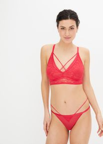 bonprix Mujer Bralette rojo 95
