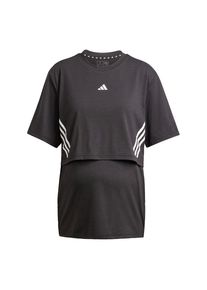 adidas Performance Funktionsshirt Damen schwarz / weiß Größe XS/S