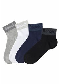 Bench Kurzsocken Herren blau / hellgrau / mischfarben / schwarz / weiß Größe 39/42