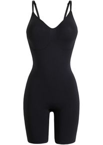 Body senza cuciture con effetto modellante medio - Nero - Taglia 4 (L) - bonprix
