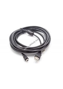 vhbw USB kÃ¡bel Mini USB 5m, fekete