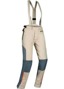 Bering Siberia, stoffen broek waterdicht dames , kleur: Beige/Grijs/Oranje , maat: T0