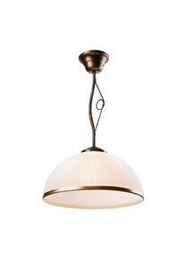 Luster na tyči RETRO 1xE27/60W/230V čierna patiny LM-1.24/czar