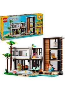 Lego® Konstruktionsspielsteine »Modernes Haus (31153), Lego Creator 3in1«, (939 St.), Made in Europe