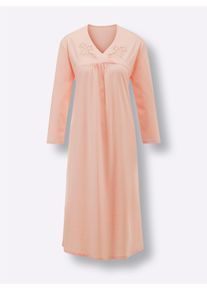 wäschepur Damen Nachthemd in apricot ,Größe 36/38, Witt, 100% Baumwolle