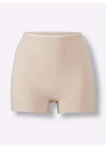 wäschepur Dames Panty in ivoorkleur ,maat 36/38, Witt, 80% Polyamide, 20% Elastan