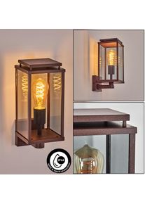 hofstein Cadafaes Wandlamp voor buiten Roest, 1-licht