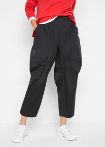 bonprix Mujer Pantal&oacute;n bombacho negro 50