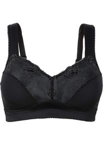 bonprix Biustonosz minimizer bez fiszbin&oacute;w czarny 80