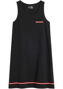 bonprix Koszula nocna z bawełny organicznej czarny 36/38