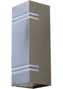 Lutec LED Aussen-Wandleuchte »STRIPES«, Leuchtmittel LED-Modul LED fest integriert