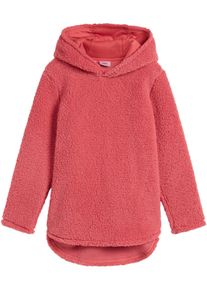 bonprix Bluză fete din fleece roz 128/134