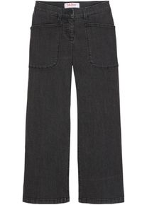 Lapset Leveät lasten farkut, harmaa, 128, bonprix