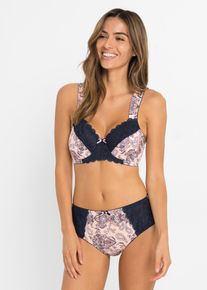 Kaarituelliset Minimizer-rintaliivit kierrätysmateriaalilla, punainen, 95C, bonprix