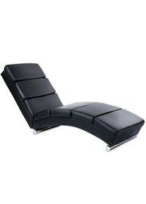 Miadomodo Relax fotel RELG01 Fekete 155 cm