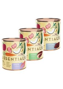 Terra Canis Essential 8+ 12 x 780 g Umido cane.- Mix (3 Gusti)