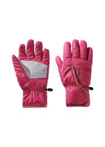 Jack Wolfskin Dziecięce wiatroszczelne rękawiczki Easy Entry Glove Kids 140 dark fuchsia