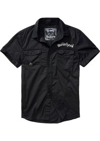 Brandit Motörhead, skjorte kort ærme , farve: Sort/Hvid , størrelse: 6XL