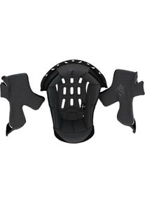 Acerbis Steel Carbon, podszewka/nakładki na policzki , kolor: czarny/szary , rozmiar: XL