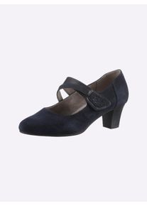 Jana Dames Pumps in donkerblauw ,maat 42, Witt, 80% Imitatieleer, 20% Textiel