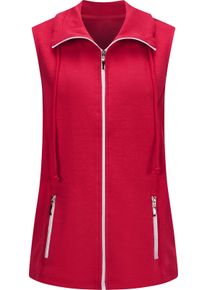 Dames Jerseygilet aardbei Maat 38