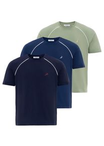 Moxx Paris T-Shirt Homme bleu, vert taille 3XL