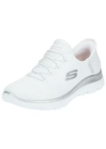 Skechers Dames Sneakers laag 'Summits- Diamond Dream' zilver / wit 40.5