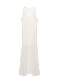 Pull&Bear Pull&Bear Robes en maille Femme blanc taille L