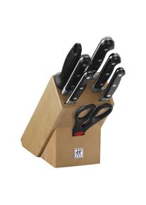 Zwilling Professional S 8-pcs, Bloc de couteaux, Nature