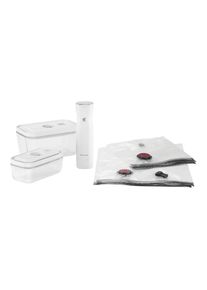 Zwilling Fresh & Save Kit de démarrage sous vide, Verre / S/M, 7-pcs, Blanc