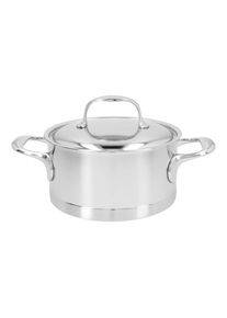 Demeyere Atlantis 7 Faitout avec couvercle 18 cm, Inox 18/10