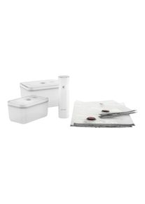 Zwilling Fresh & Save Kit de démarrage sous vide, Plastique / M/L, 7-pcs, Blanc