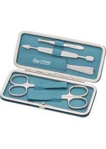 ERBE® ERBE Manicure-etuis Etui met knipsluiting, 5-delig, zeeblauw Nagelverzorgingsaccessoires Dames