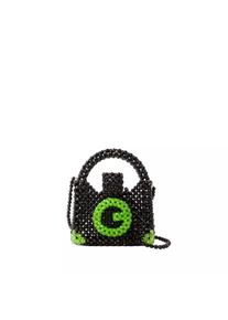 Germanier Borse a spalla - Beaded Bag - Beads - Black nero