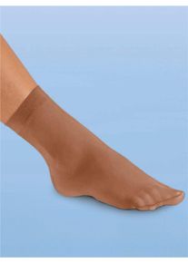 Damen Komfortsöckchen in beige ,Größe Einheitsgröße, WITT, 94% Polyamid, 6% Elasthan