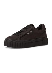 Tamaris Dames Sneakers laag zwart / zilver 36