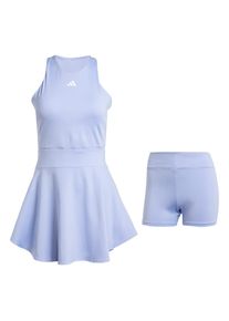 adidas Performance Sportkleid mit Shorts Damen himmelblau / weiß Größe XXS
