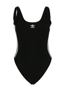 adidas originals Dames Badpak 'Adicolor 3-Stripes' zwart / wit XL