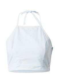 adidas originals Dames Top 'Adicolor Classics Poplin Halter-Neck' lichtblauw 4XS-XXXS